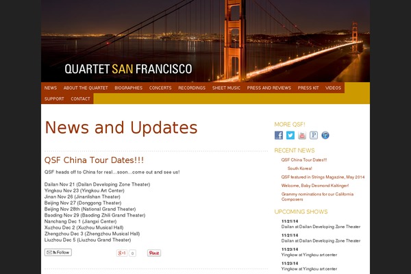 Site using GigPress plugin
