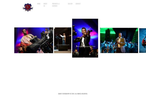 Minimalist theme site design template sample