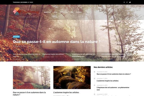 Groove theme site design template sample