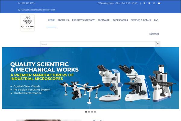 Site using Flexy-breadcrumb plugin