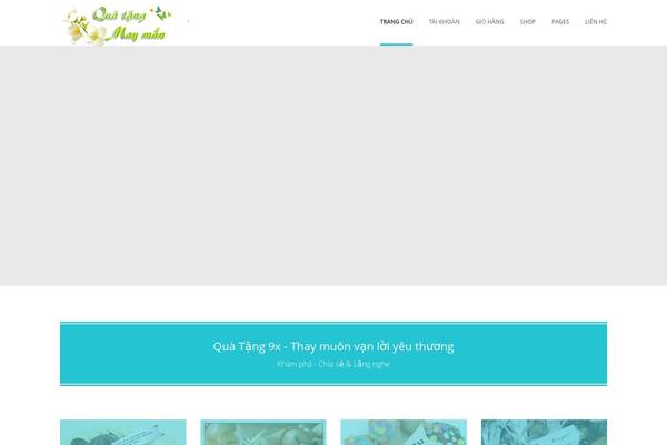 Lotus Flower theme site design template sample