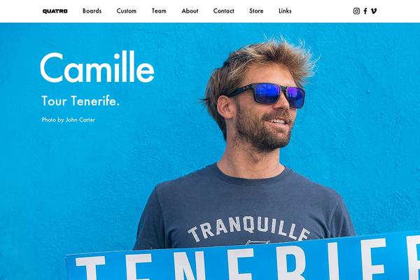 quatro theme websites examples