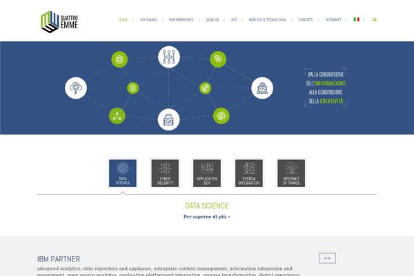 quattroemme.it site used Accesspress-root-pro