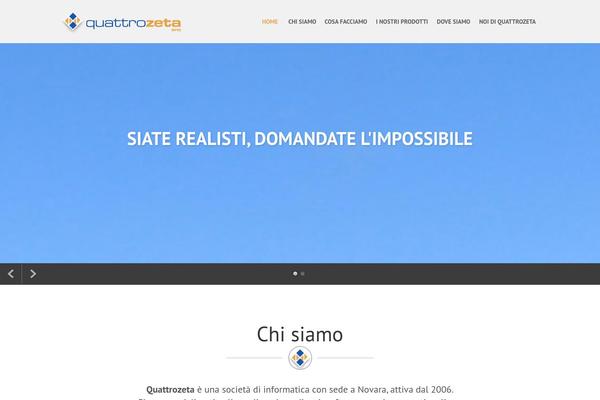 quattrozeta.org site used SKT Parallaxme
