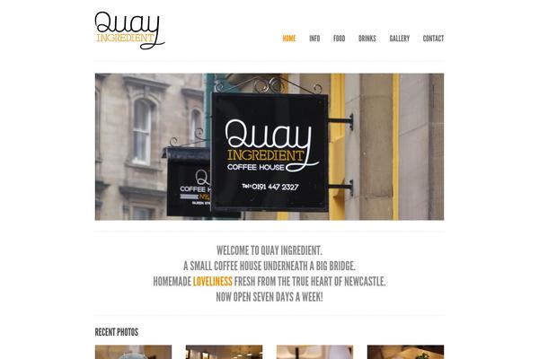 Purity theme site design template sample