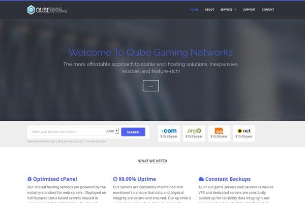qubegaming.com site used Filoxenia