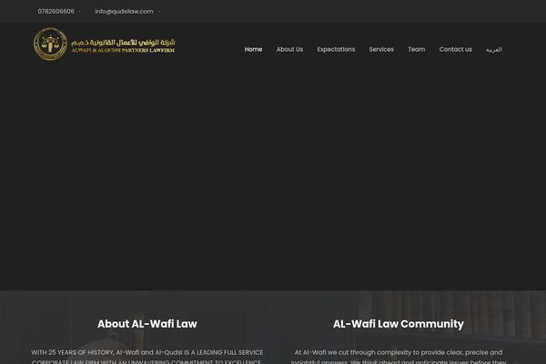 Attorna theme site design template sample
