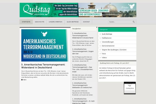 Wp Magazine theme site design template sample