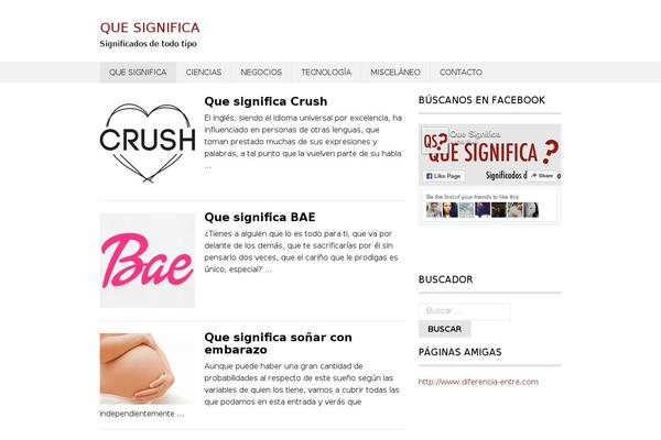 Olsen Light theme site design template sample