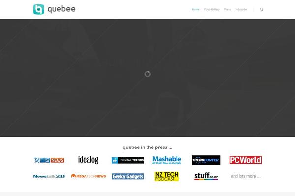 Salient theme site design template sample