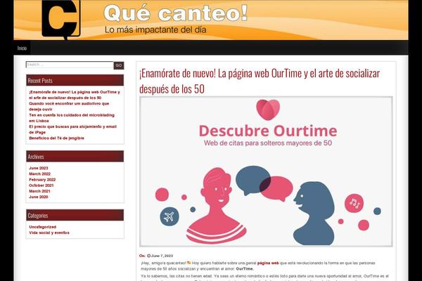 quecanteo.com site used Seos Magazine