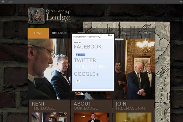 Site using Social PopUP - Facebook, Twitter & Google+ plugin