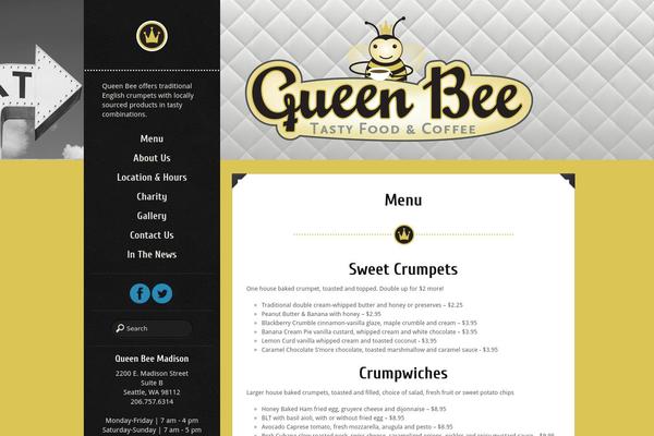Eatery theme site design template sample
