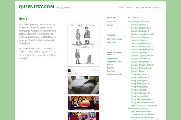Site using Alpine PhotoTile for Tumblr plugin