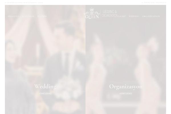 Wedding-planner theme site design template sample