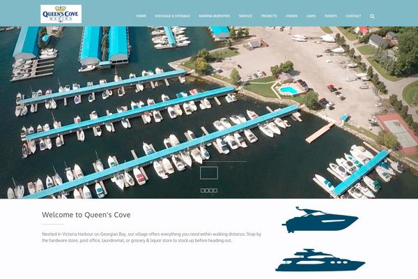 Nature theme site design template sample