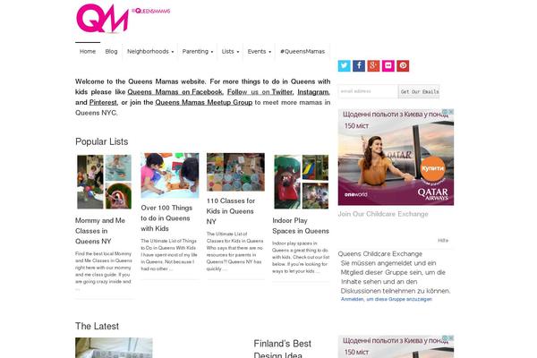 GeneratePress theme site design template sample