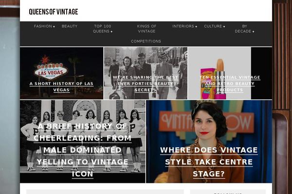 queensofvintage.com site used Saraswati Blog