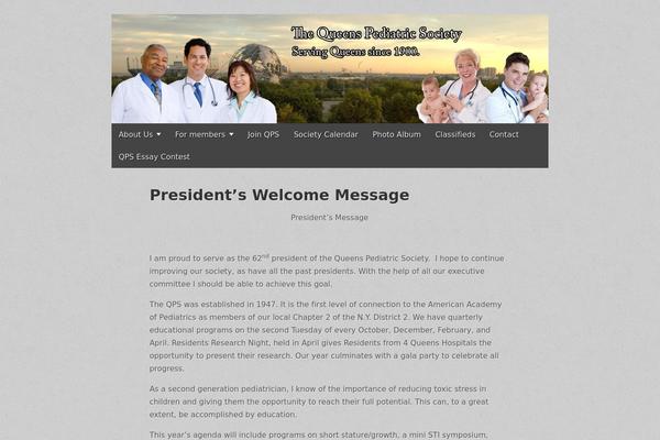 Gridiculous theme site design template sample