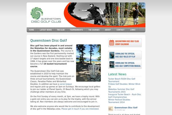queenstowndiscgolf.co.nz site used Discgolf