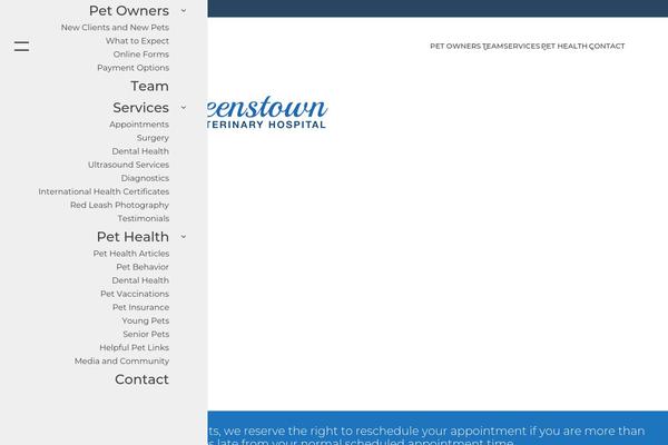 queenstownvet.com site used Vethouse