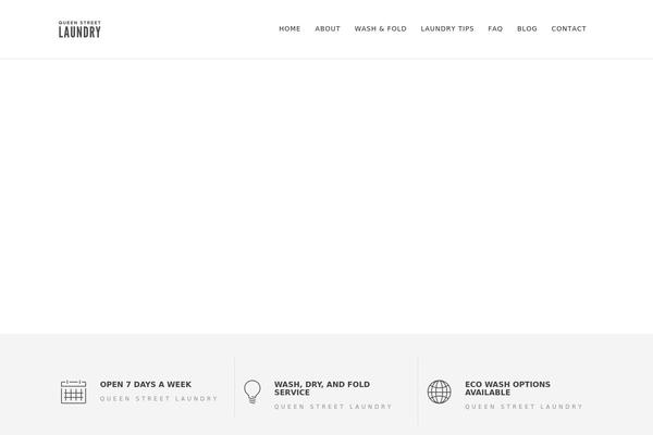 queenstreetlaundry.com site used Invory