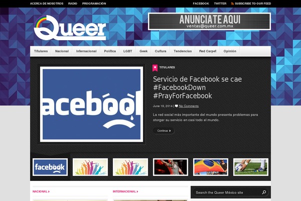 queer.com.mx site used Periodic