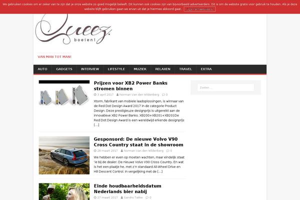 MH Magazine lite theme site design template sample