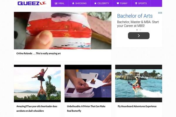SociallyViral theme site design template sample