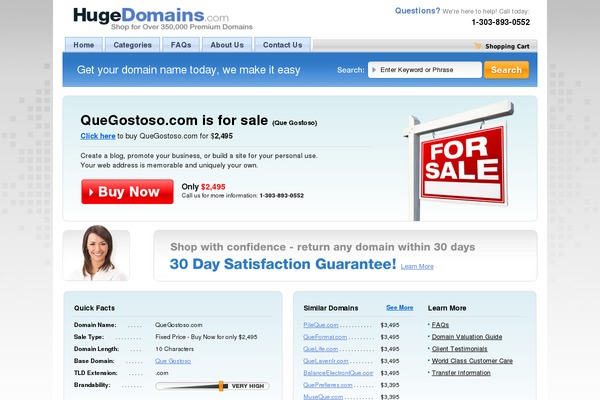 quegostoso.com site used Fresh-news