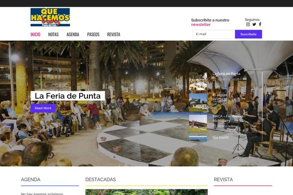 Site using Qode-news plugin