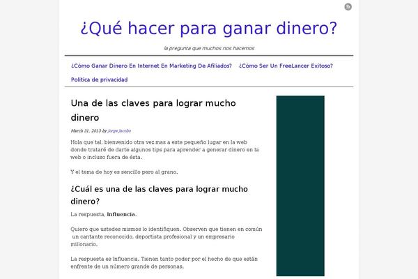 Mon Cahier theme site design template sample