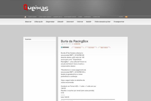 Headlines theme site design template sample