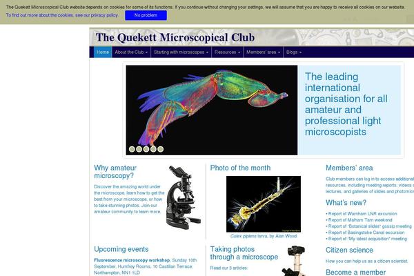 quekett.org site used WPbase