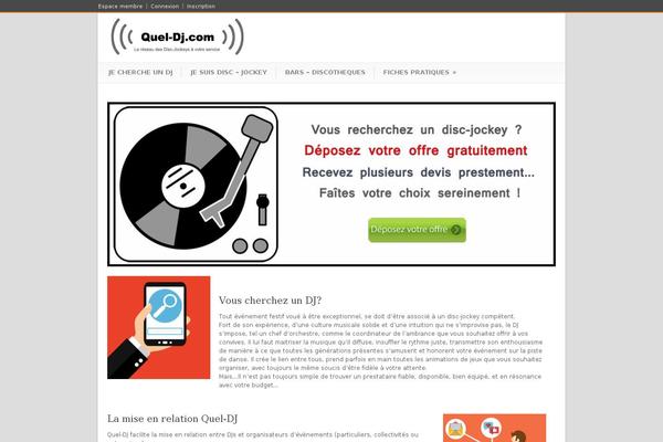 Modernize theme site design template sample