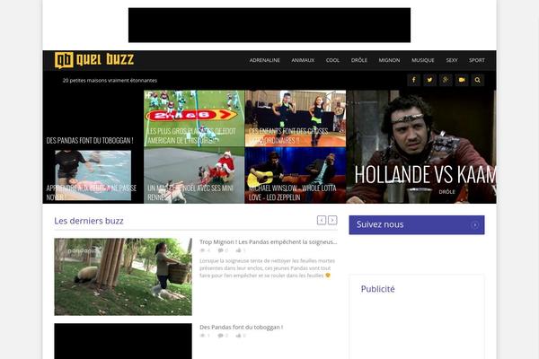 Site using Facebook Like Box Responsive Slider plugin