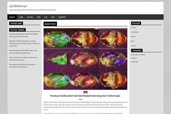 PowerWP theme site design template sample