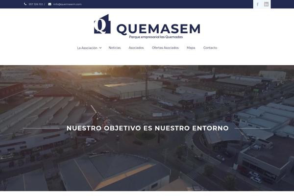 Envision theme site design template sample