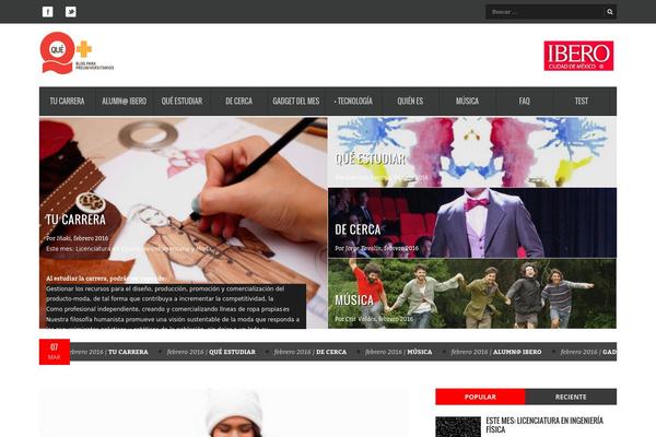 Columns theme site design template sample