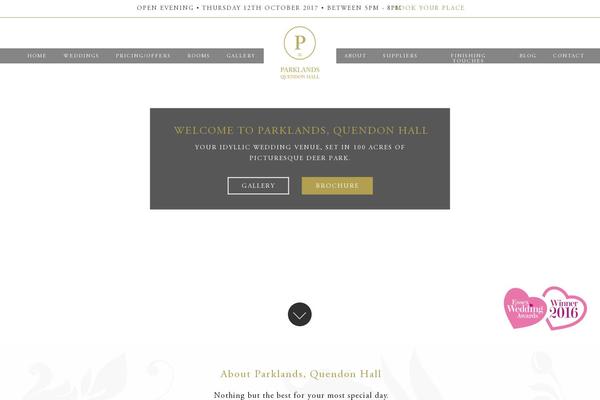 quendonpark.co.uk site used Tabor