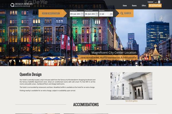 quentindesign.com site used Innshotel