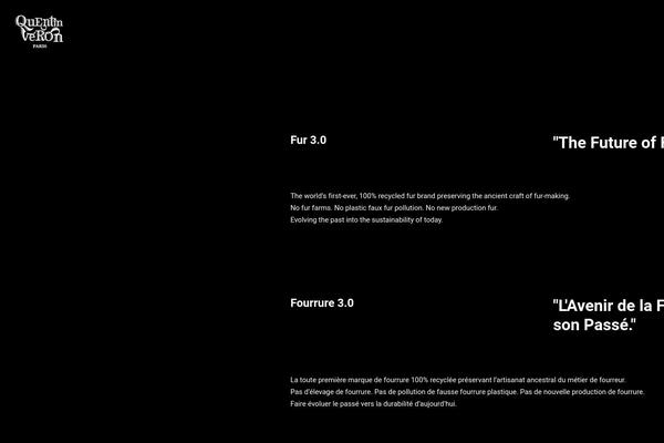 Bifrost theme site design template sample
