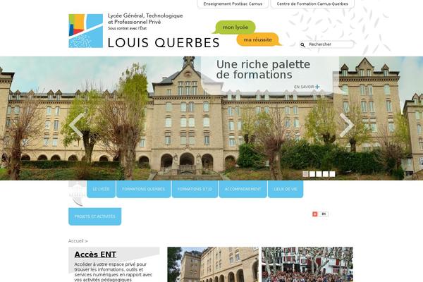 querbes.net site used Skeleton