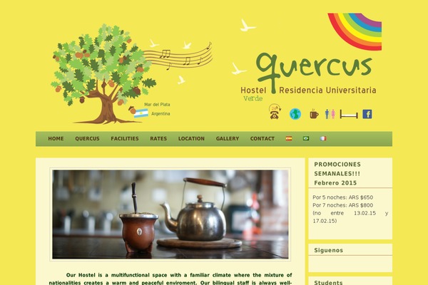 Site using Easy Table plugin