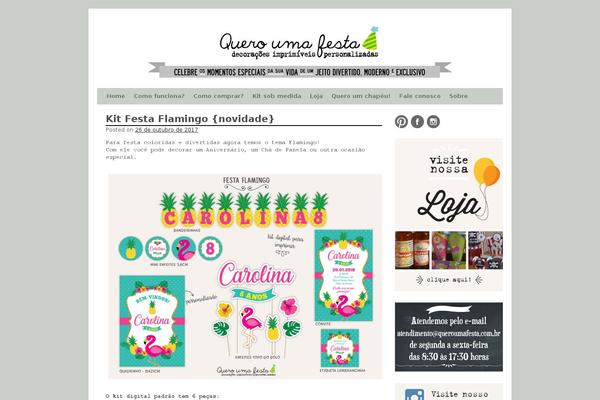 Weaver theme site design template sample
