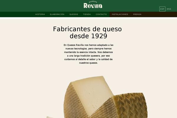 quesosrevilla.com site used Aldea