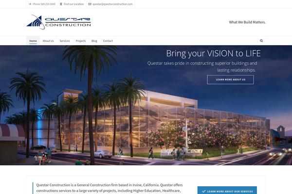 Highend theme site design template sample
