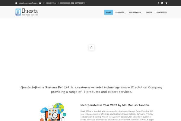 Morello theme site design template sample