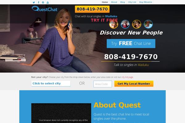 Salient Child theme site design template sample