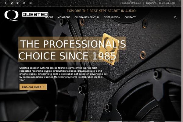 Uncode theme site design template sample